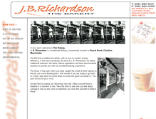Tablet Screenshot of jbrichardson.co.uk